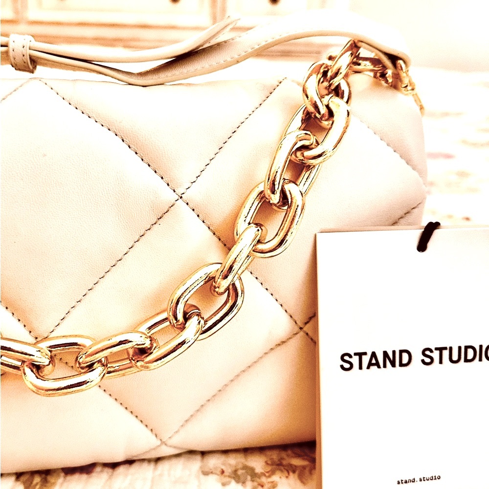 STAND STUDO LAMB LEATHER BRYNN CHAIN BAG